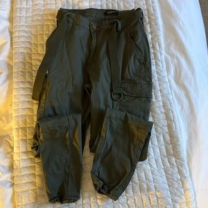 American Bazi cargo pant with belt